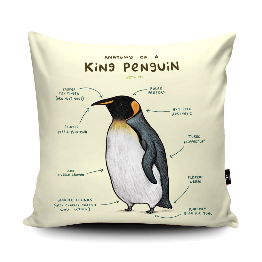 Anatomy of a Penguin Cushion - Sophie Corrigan - Wraptious