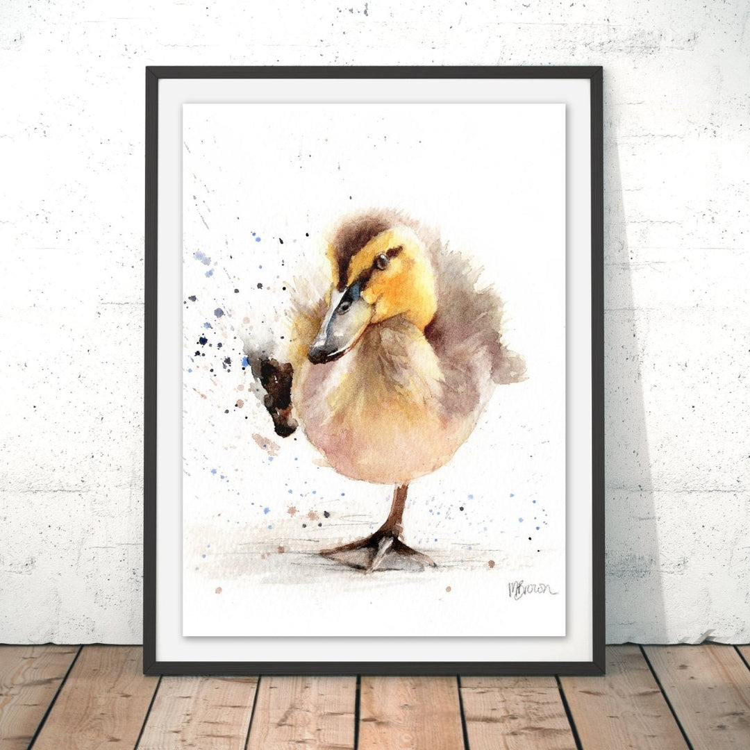 Baby Duckling Original Print - Marie Brown - Wraptious