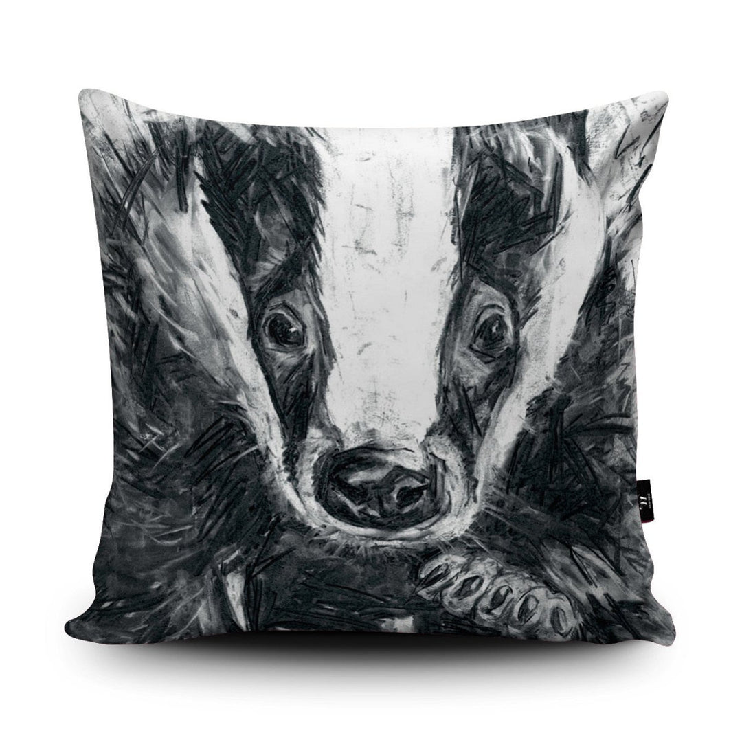 Badger Cushion - Bex Williams - Wraptious