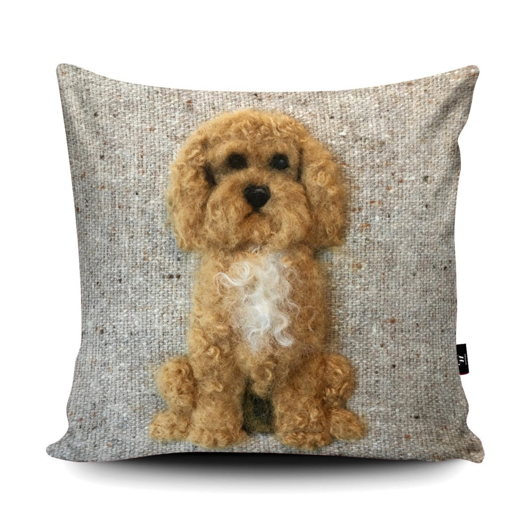 Cockapoo Cushion - Sharon Salt - Wraptious