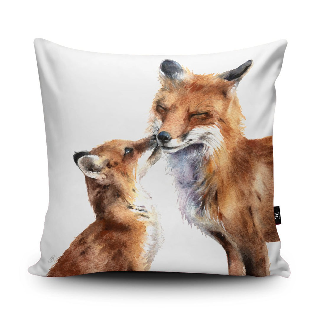 Fox Kiss Cushion - Marie Brown - Wraptious