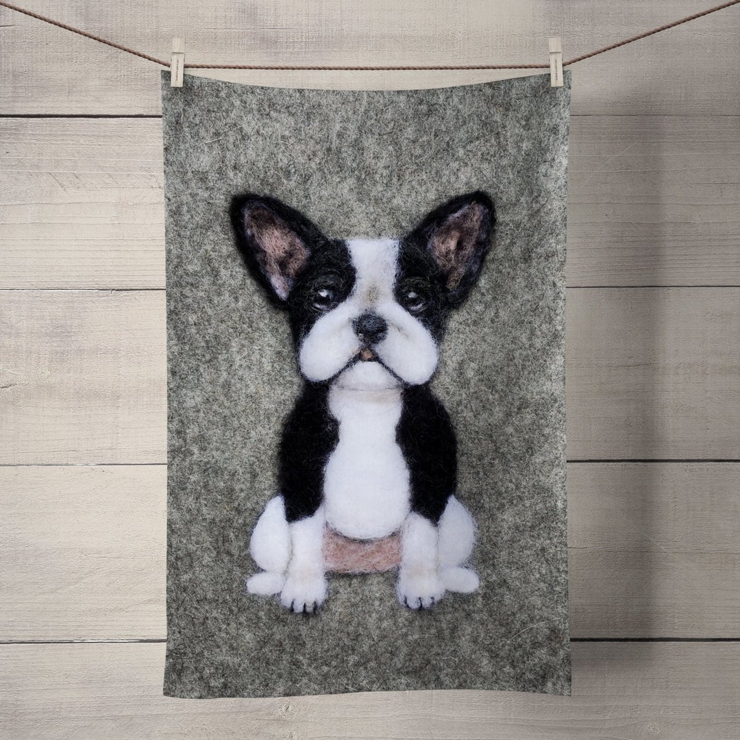 Frenchie Tea Towel - Sharon Salt - Wraptious