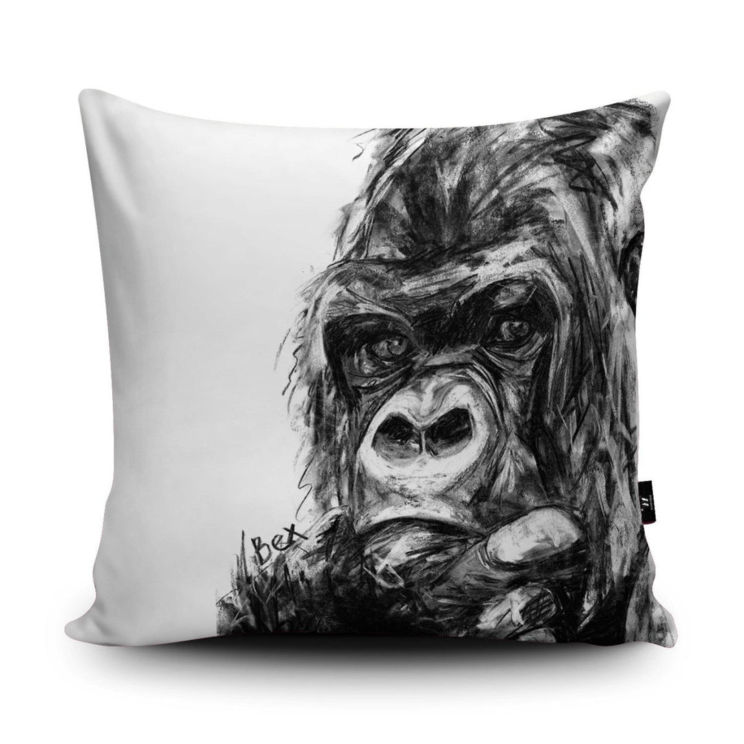 Gorilla Cushion - Bex Williams - Wraptious