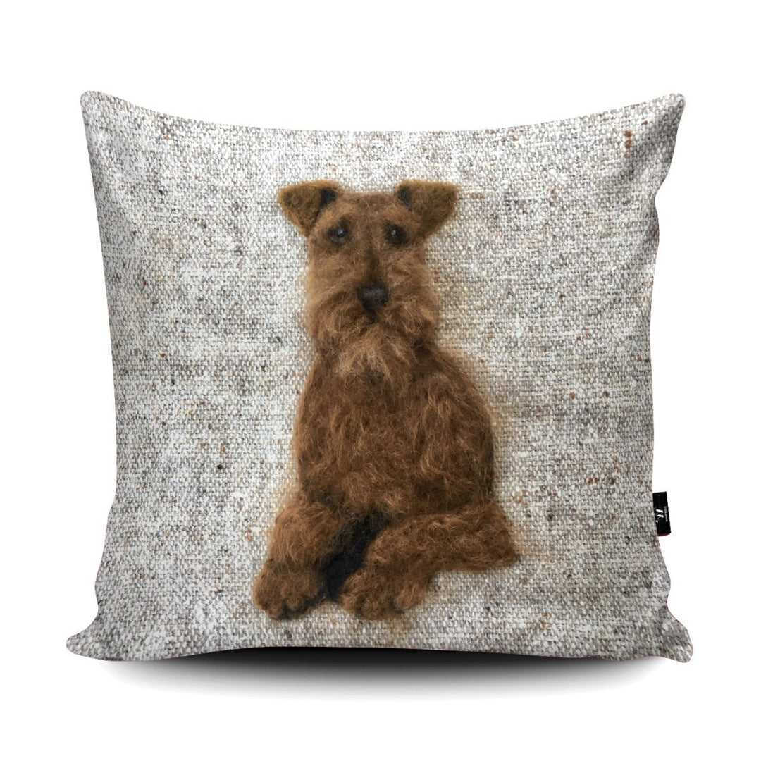 Irish Terrier Cushion - Sharon Salt - Wraptious
