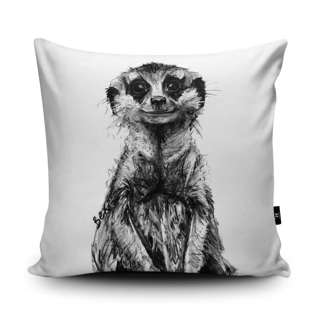 Meerkat Cushion - Bex Williams - Wraptious