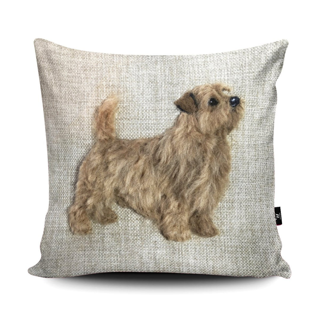 Norfolk Terrier Cushion - Sharon Salt - Wraptious