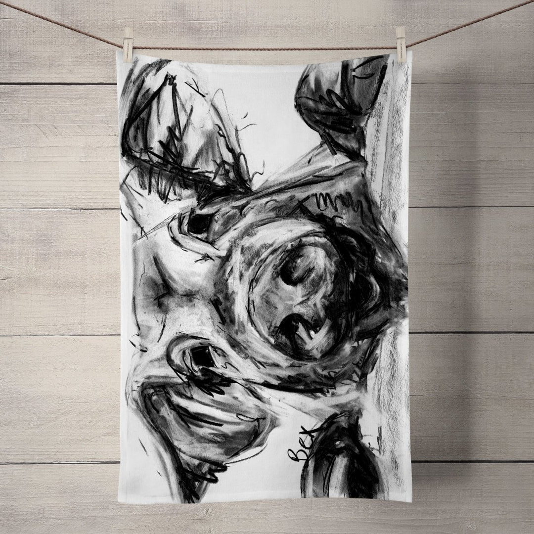 Pig Tea Towel - Bex Williams - Wraptious