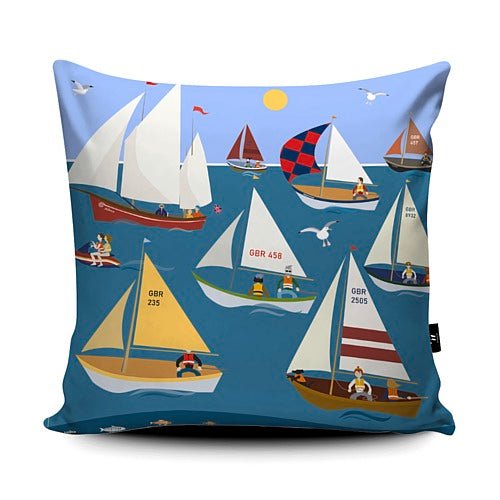 Regatta Cushion - Erica Sturla - Wraptious