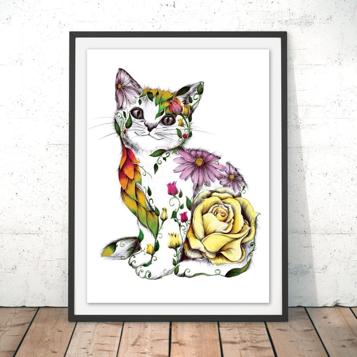 Rosie Original Print - Kat Baxter - Wraptious