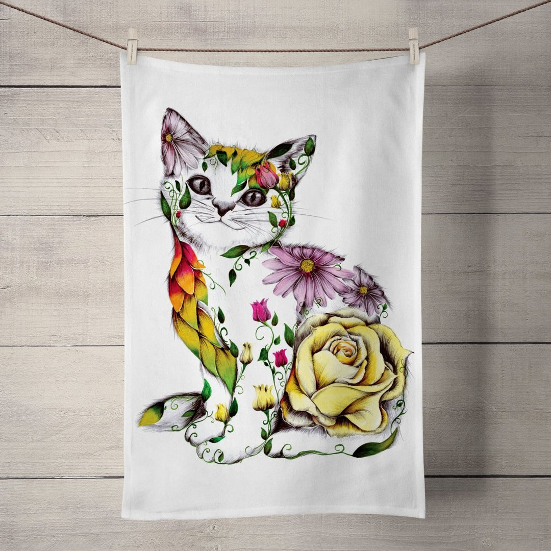 Rosie Tea Towel - Kat Baxter - Wraptious