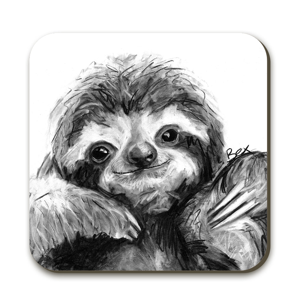 Sloth Coaster - Bex Williams - Wraptious