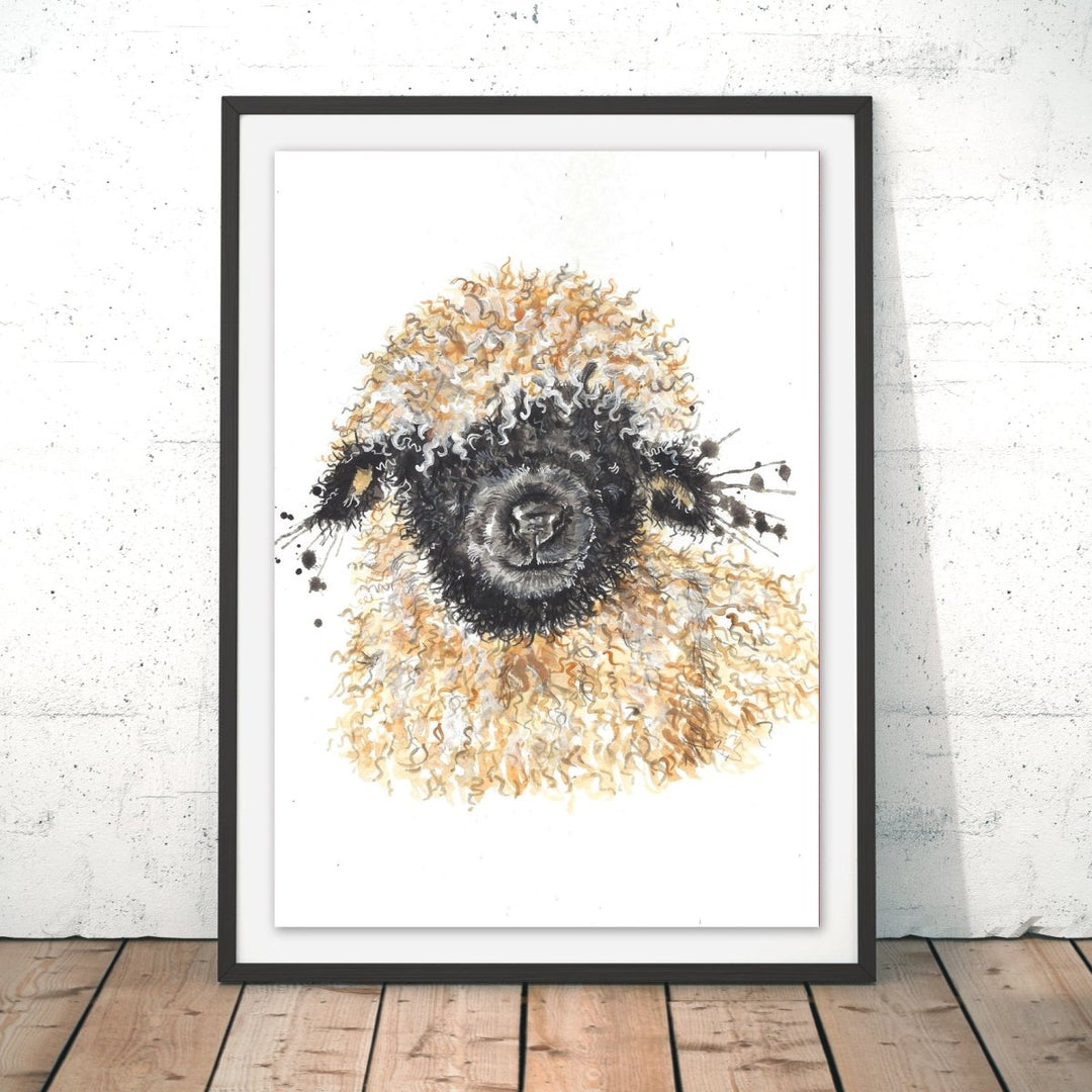 Splatter Betty Original Print - Katherine Williams - Wraptious