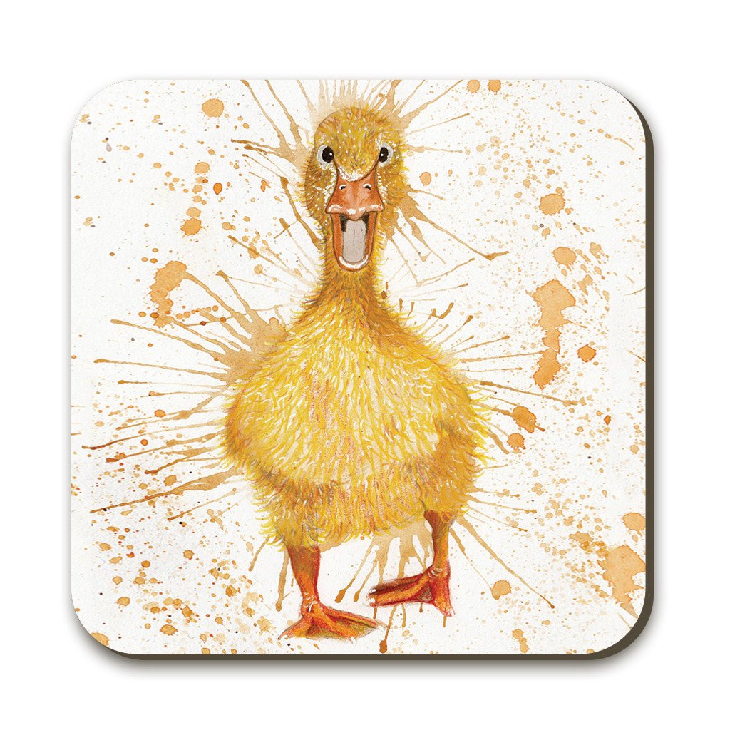 Splatter Duck Coaster - Katherine Williams - Wraptious