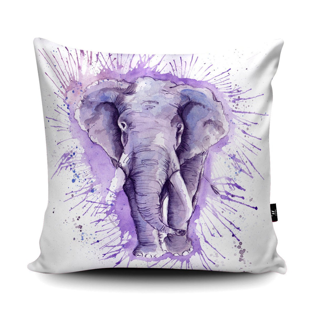 Splatter Elephant Cushion - Katherine Williams - Wraptious