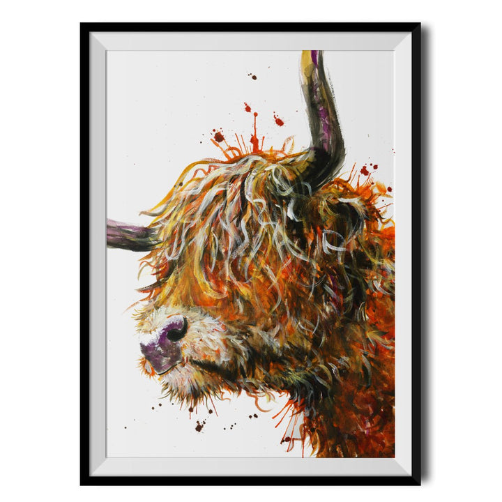 Splatter Homer Original Print - Katherine Williams - Wraptious