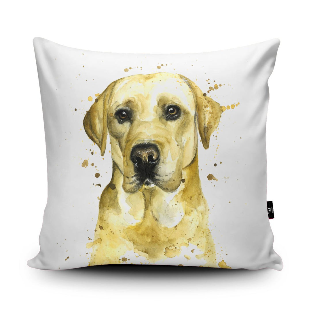 Splatter Lola Labrador Cushion - Katherine Williams - Wraptious