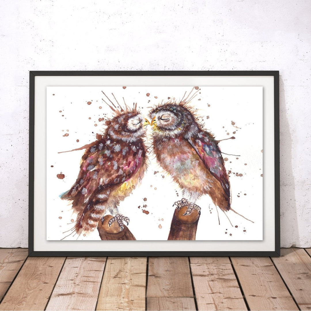 Splatter Loved Up Original Print - Katherine Williams - Wraptious