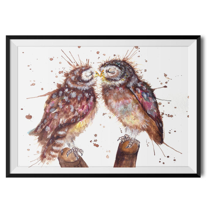 Splatter Loved Up Original Print - Katherine Williams - Wraptious