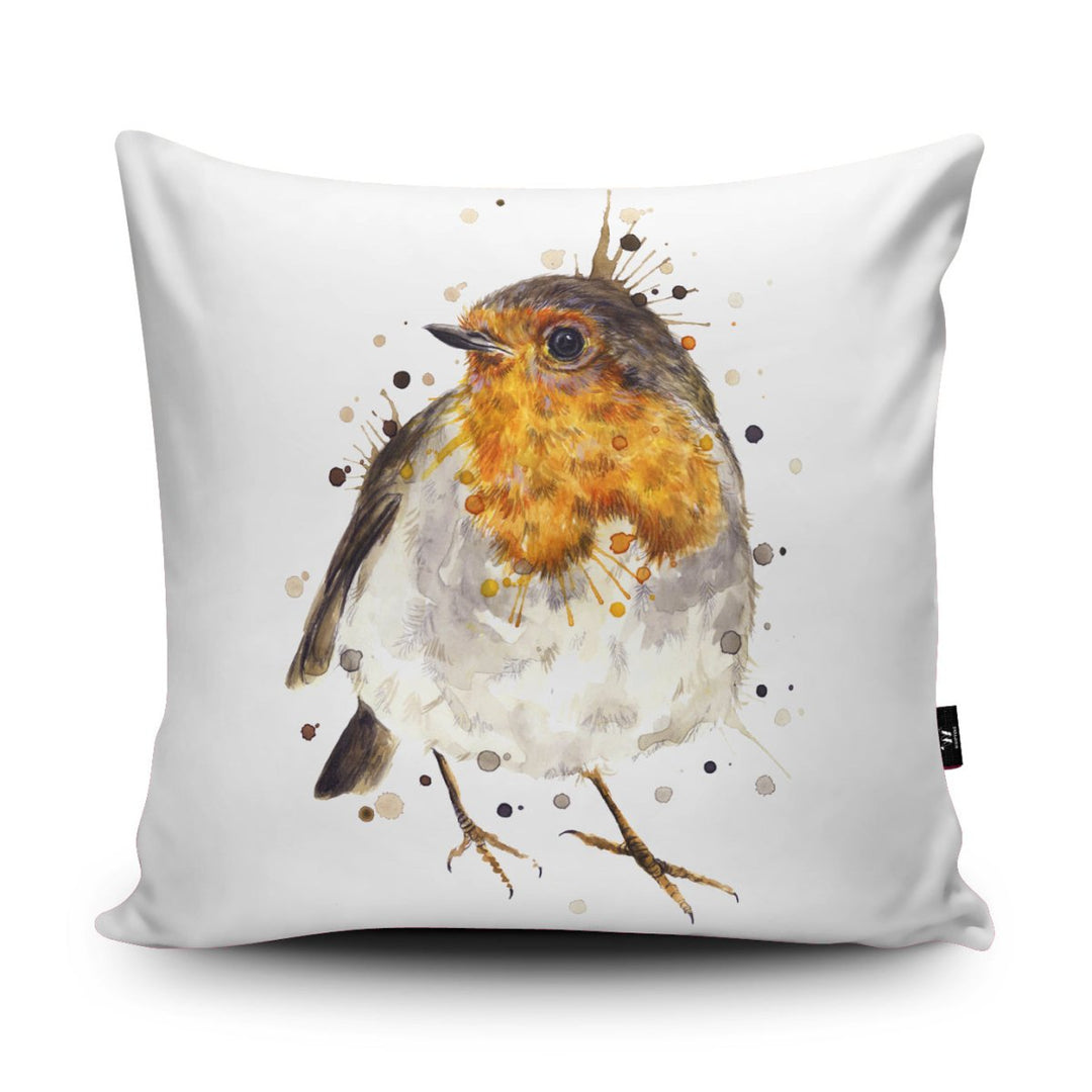 Splatter Robin Cushion - Katherine Williams - Wraptious