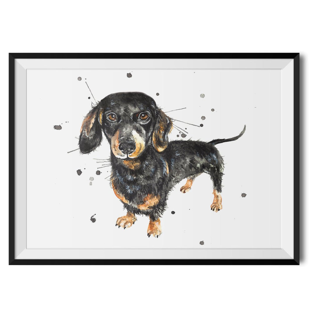 Splatter Sausage Original Print - Katherine Williams - Wraptious