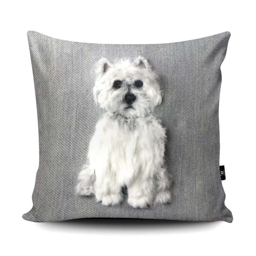 West Highland White Cushion - Sharon Salt - Wraptious