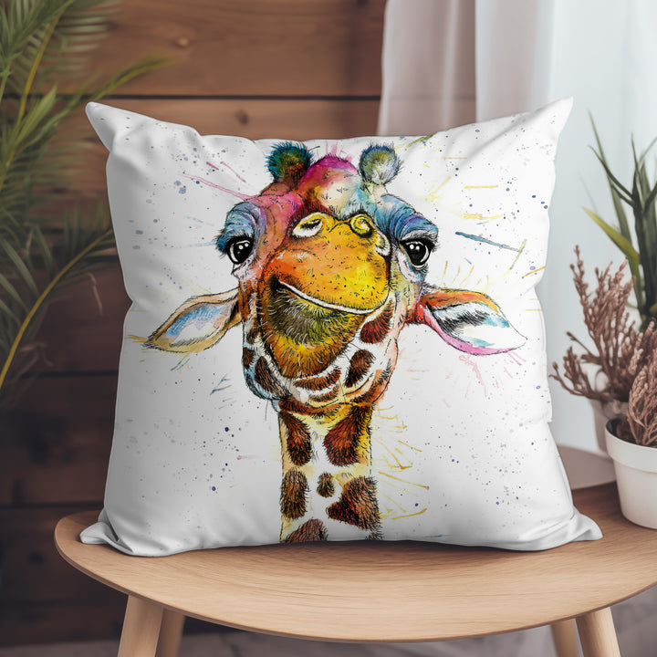 Splatter Rainbow Giraffe