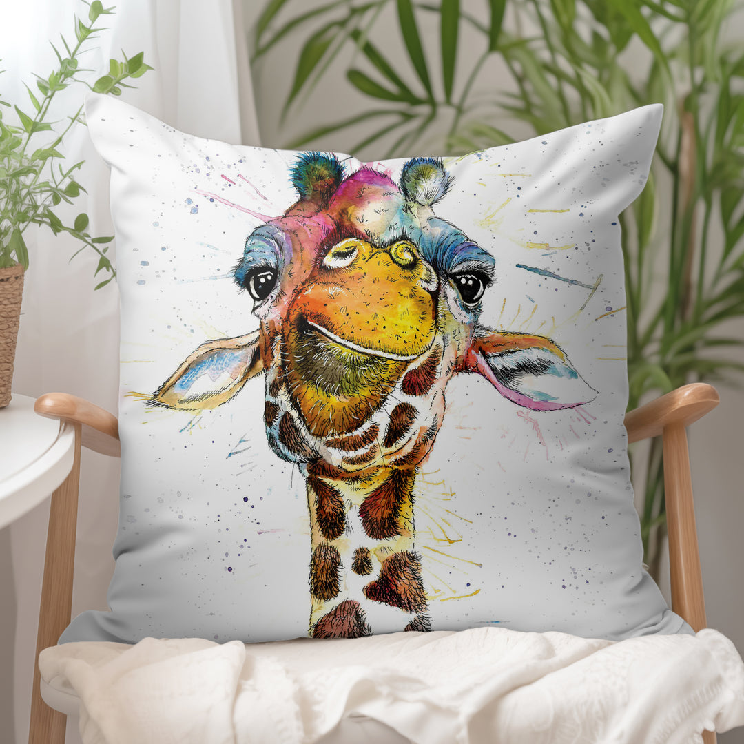 Splatter Rainbow Giraffe