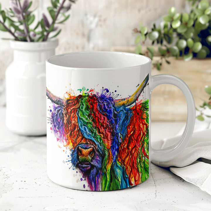 Splatter Rainbow Highland