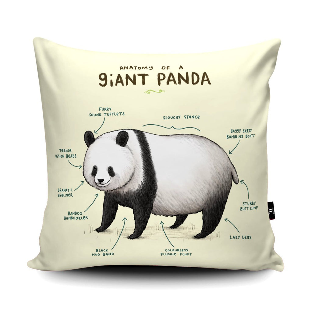 Anatomy of a Giant Panda Cushion - Sophie Corrigan - Wraptious