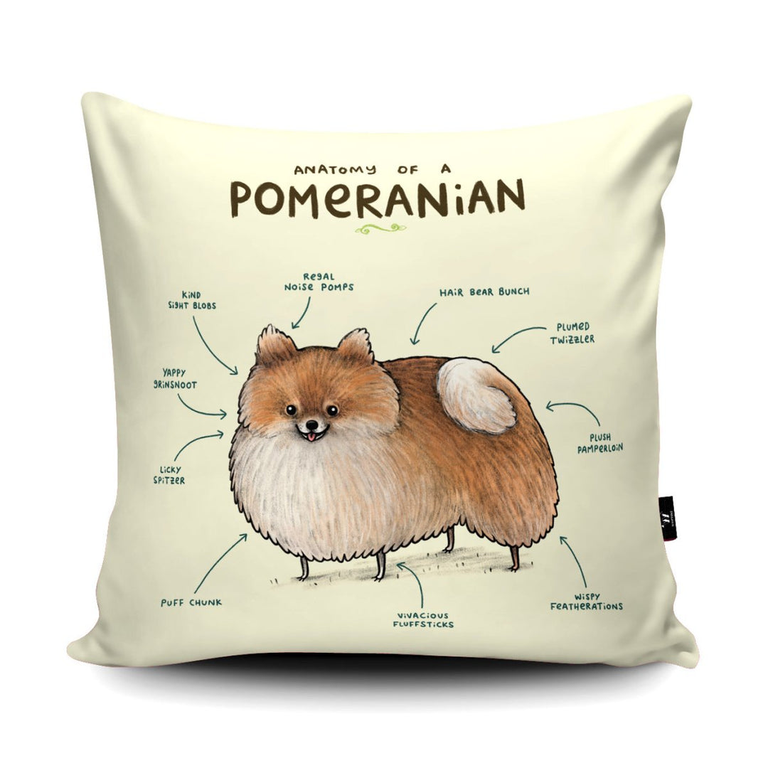Anatomy of a Pomeranian Cushion - Sophie Corrigan - Wraptious