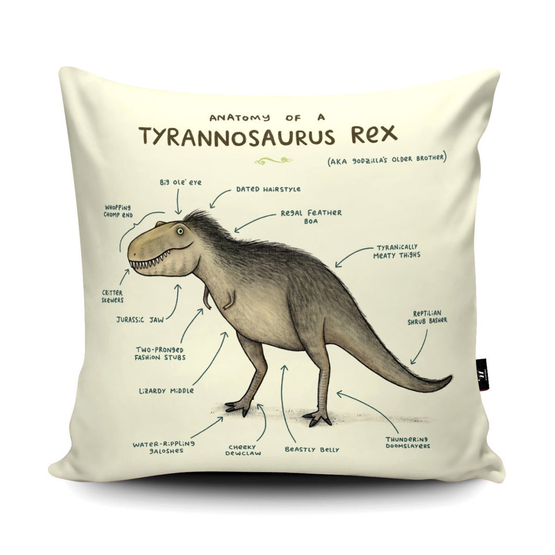 Anatomy of a T-Rex Cushion - Sophie Corrigan - Wraptious