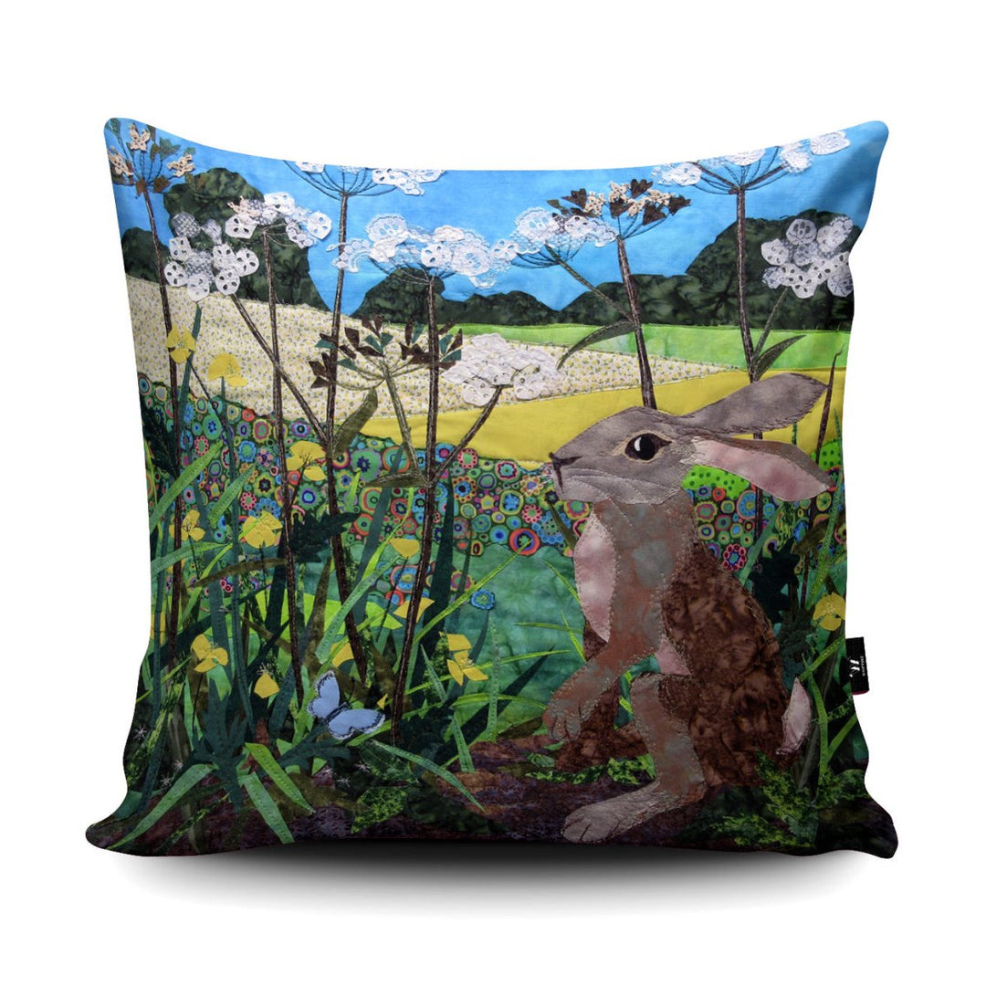 Buttercup Hare Cushion - Kate Findlay - Wraptious