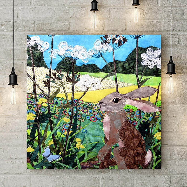 Buttercup Hare Deluxe Canvas - Kate Findlay - Wraptious