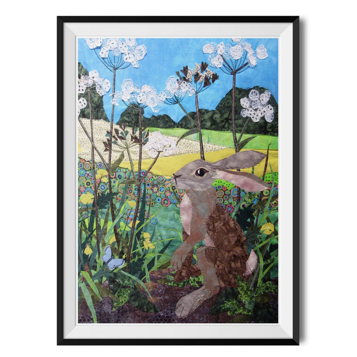 Buttercup Hare Original Print - Kate Findlay - Wraptious