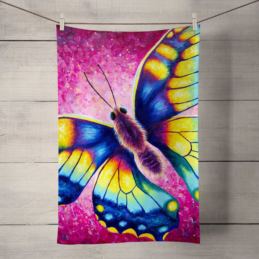 Butterfly Tea Towel - Rachel Froud - Wraptious