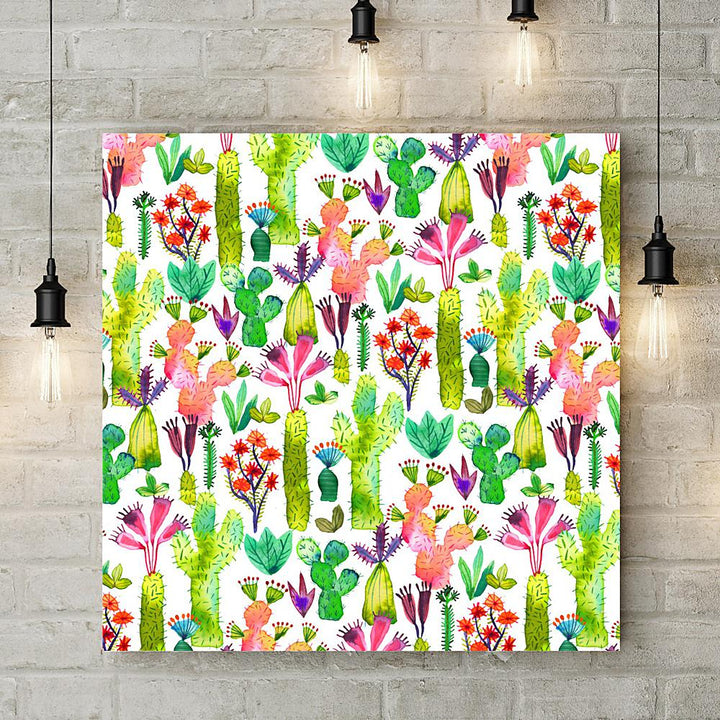 Cacti Garden Deluxe Canvas - Ninola Design - Wraptious