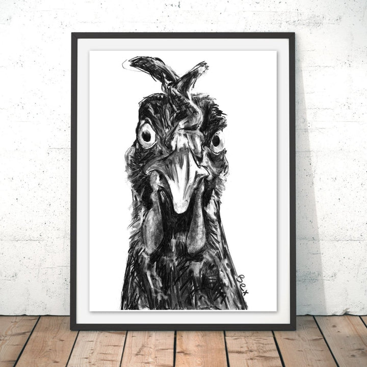 Chicken Original Print - Bex Williams - Wraptious