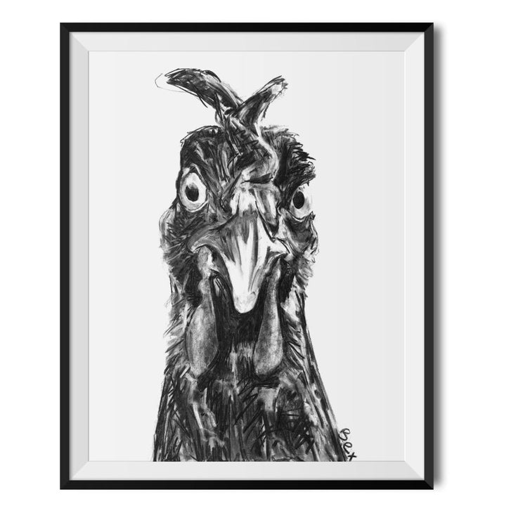 Chicken Original Print - Bex Williams - Wraptious