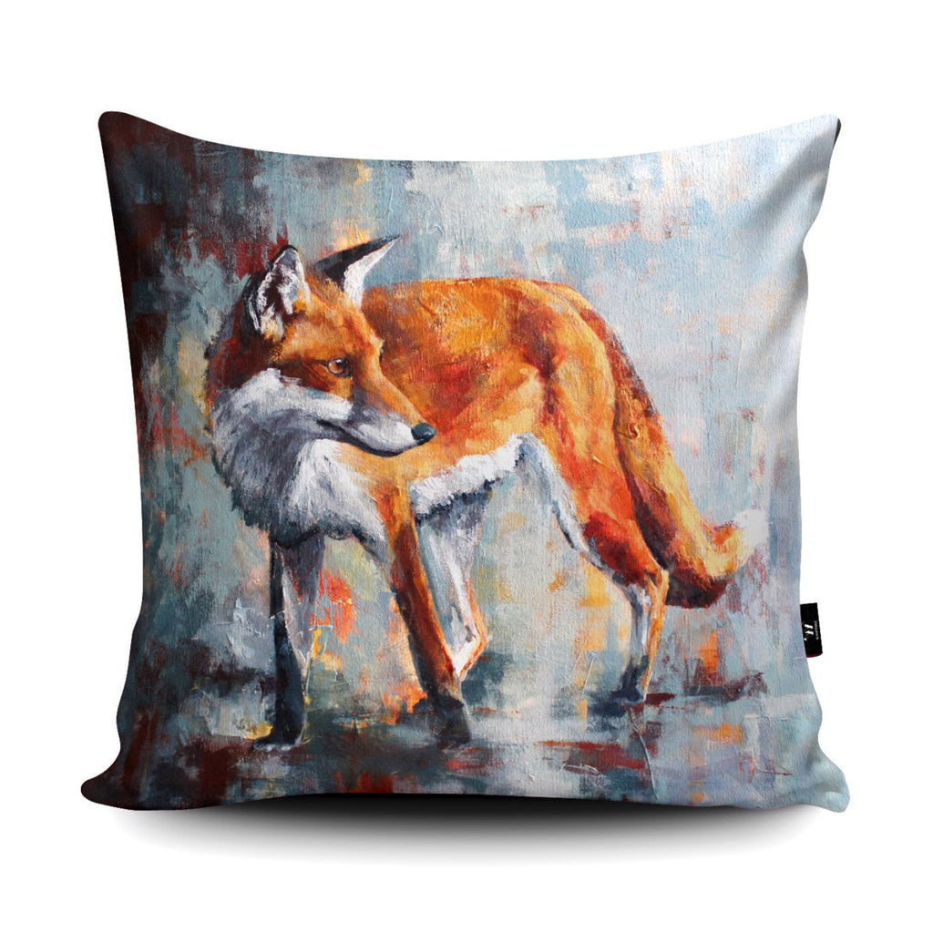 City Fox Cushion - Valerie de Rozarieux - Wraptious