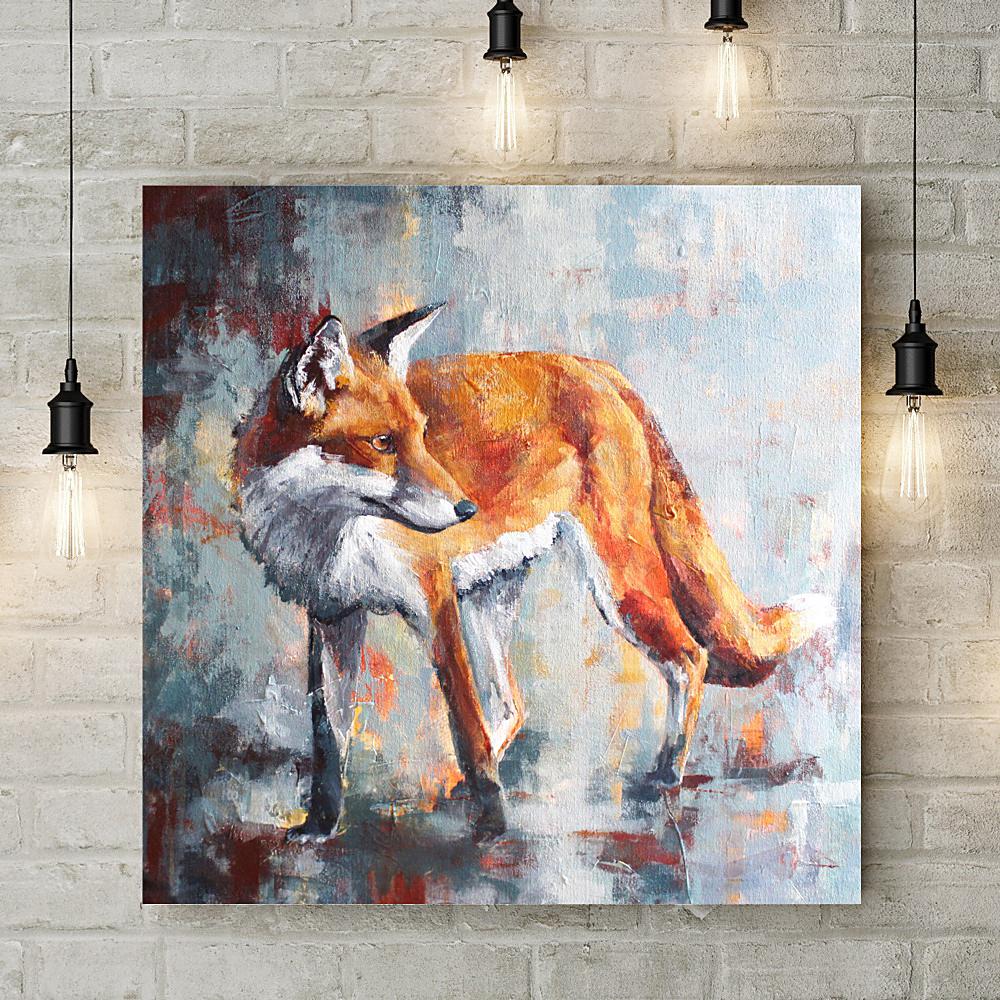 City Fox Deluxe Canvas - Valerie de Rozarieux - Wraptious