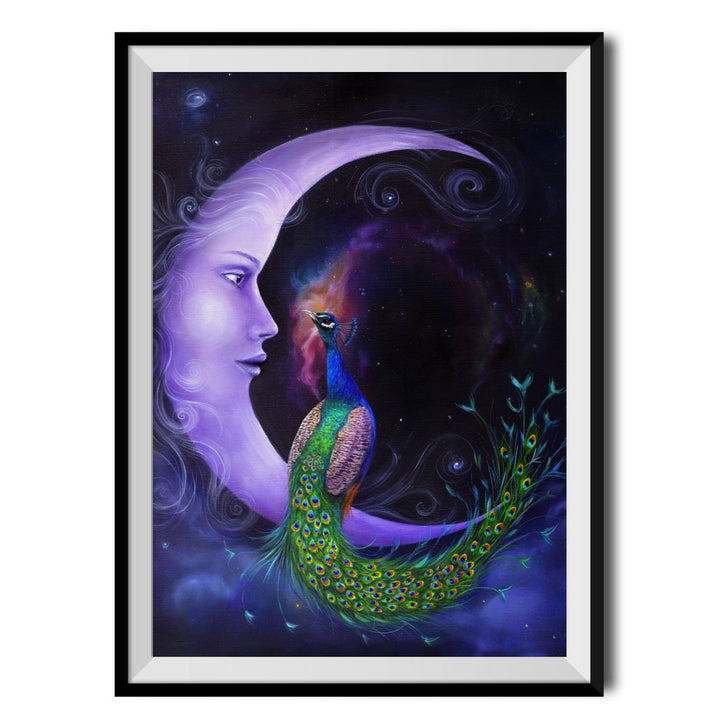 Cosmic Dreams Original Print - River Peacock - Wraptious