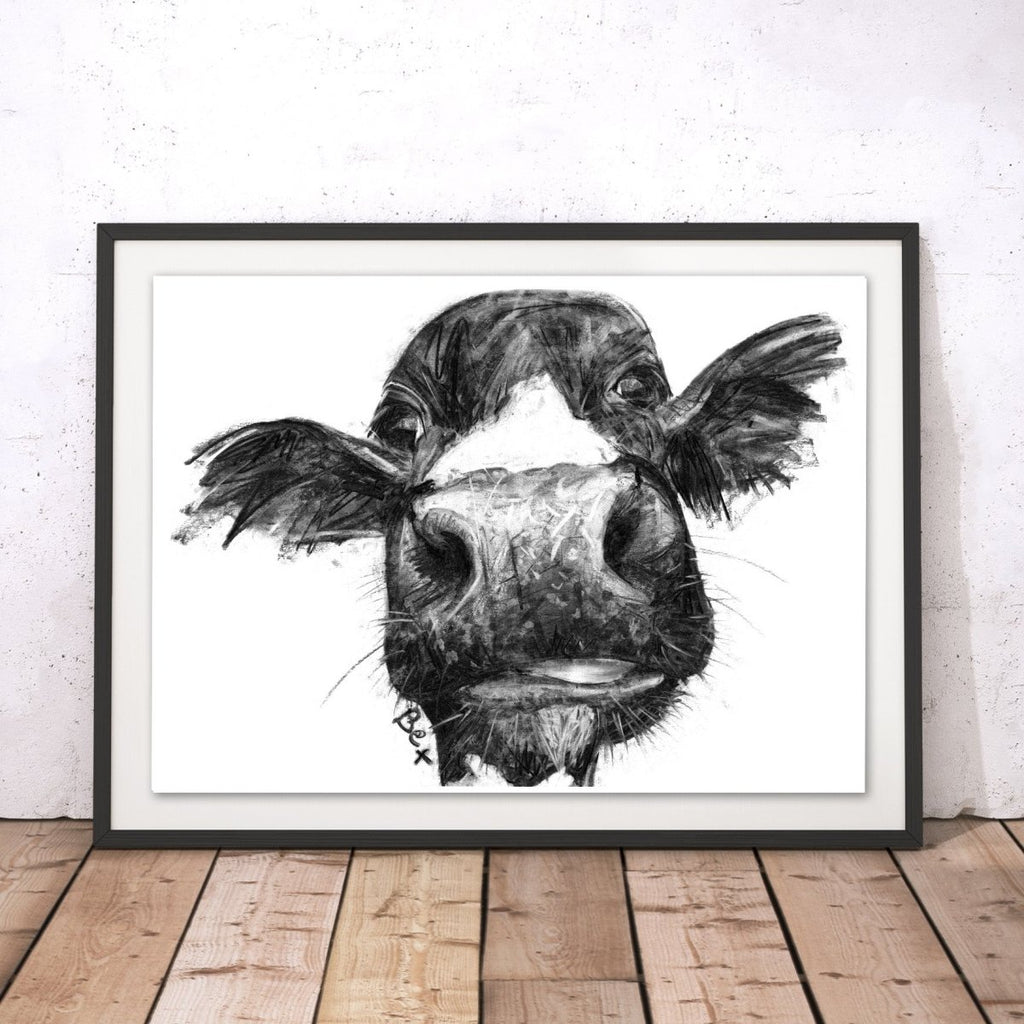 Cow Original Print - Bex Williams - Wraptious