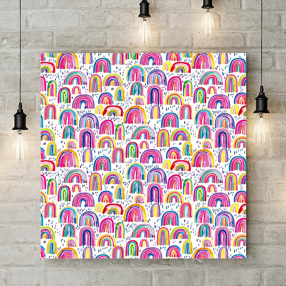 Cute Rainbows Deluxe Canvas - Ninola Design - Wraptious