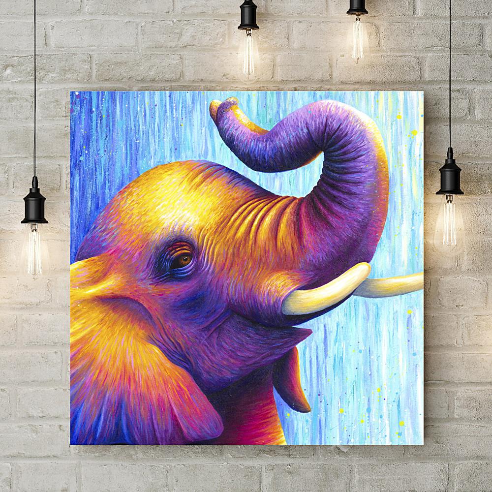 Elephant Deluxe Canvas - Rachel Froud - Wraptious