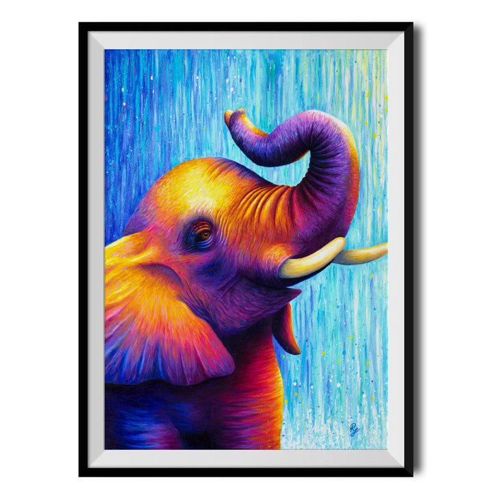 Elephant Original Print - Rachel Froud - Wraptious