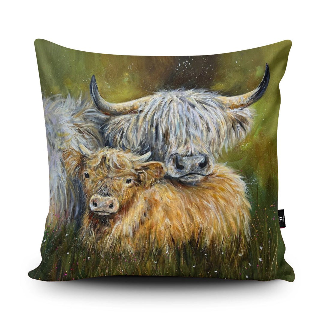 Family of Coos Cushion - Emma Haines - Wraptious