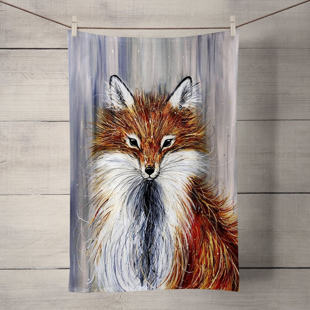 Fantastic Mr Fox Tea Towel - Emma Haines - Wraptious