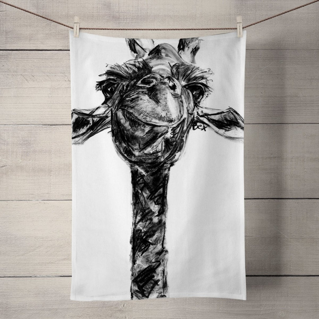 Giraffe Tea Towel - Bex Williams - Wraptious