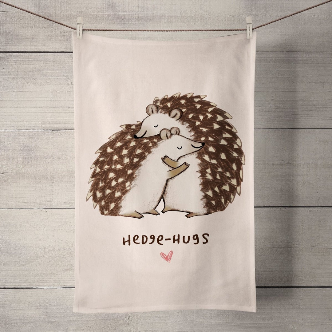 Hedgehugs Tea Towel - Sophie Corrigan - Wraptious
