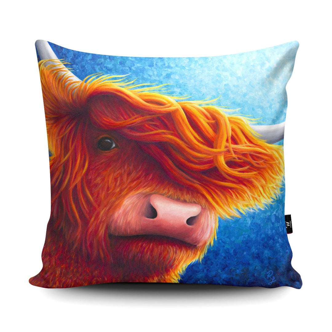 Highland Cow 2 Cushion - Rachel Froud - Wraptious